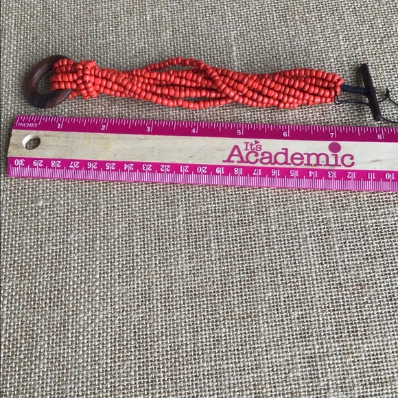 NWT Handmade Glass Beaded Bracelet - Picture 5 of 5